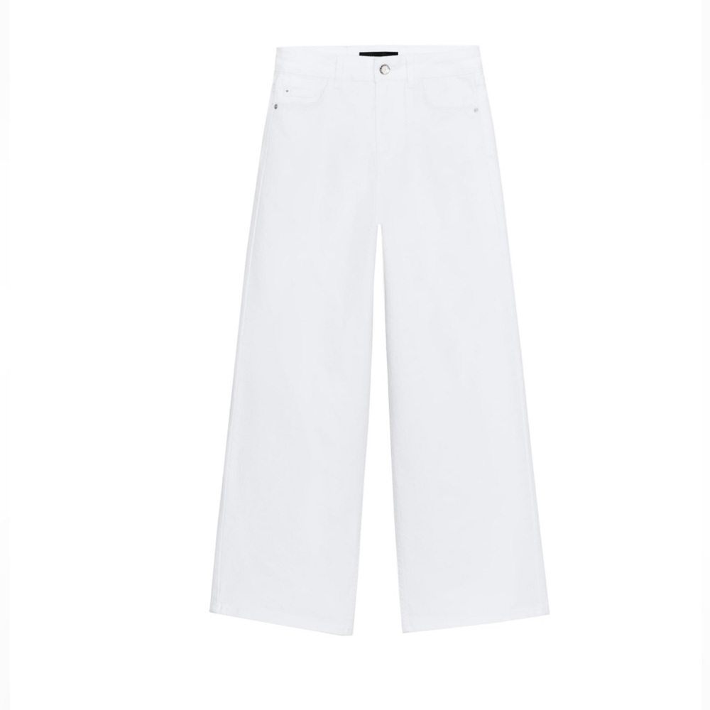 Zara High Waist comfort culotte jeans